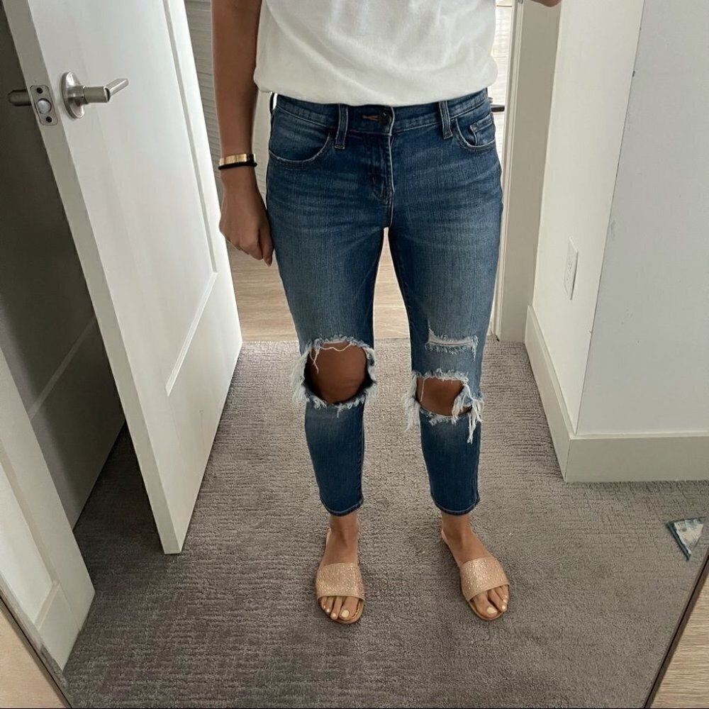 𝅺j Brand relaxed fit boyfriend cut jeans